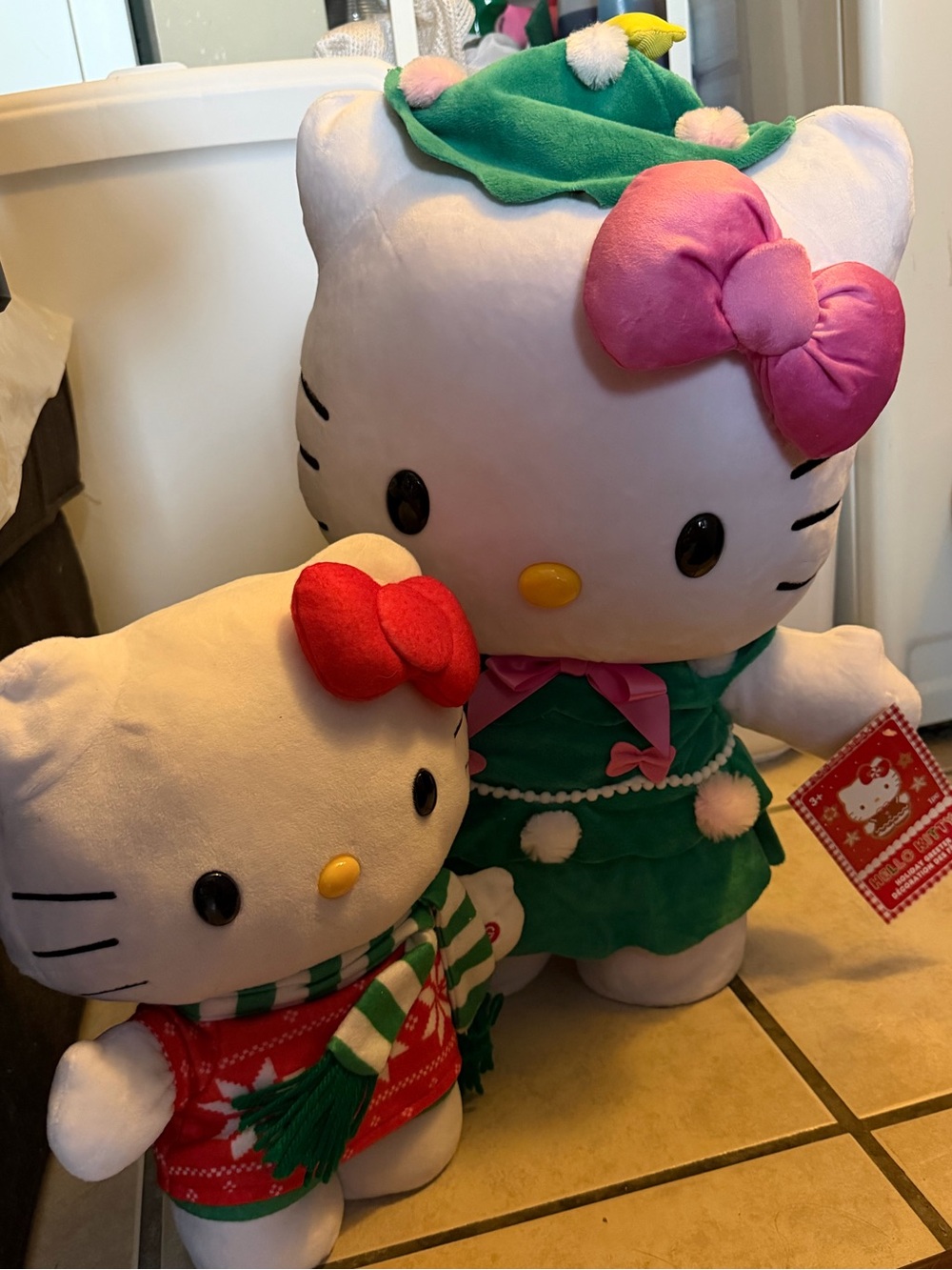 Sanrio Hello Kitty Christmas Greeter & Side Stepper